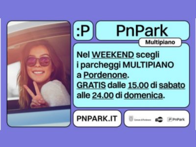 Usa i parcheggi multipiano: sono gratuiti dalle 15:00 di sabato alle 24 di domenica 