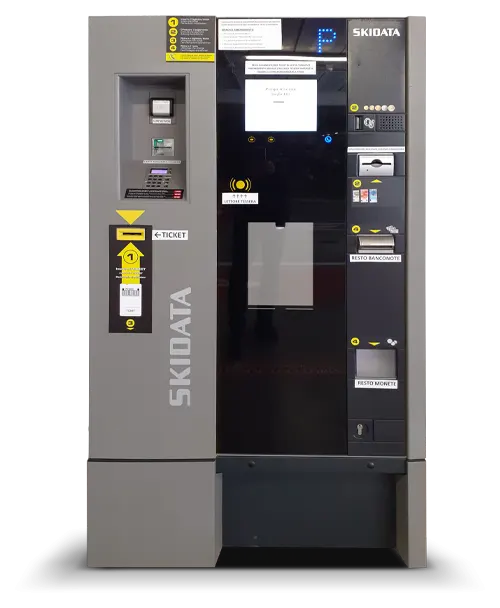 Cassa automatica pagamento parcheggi